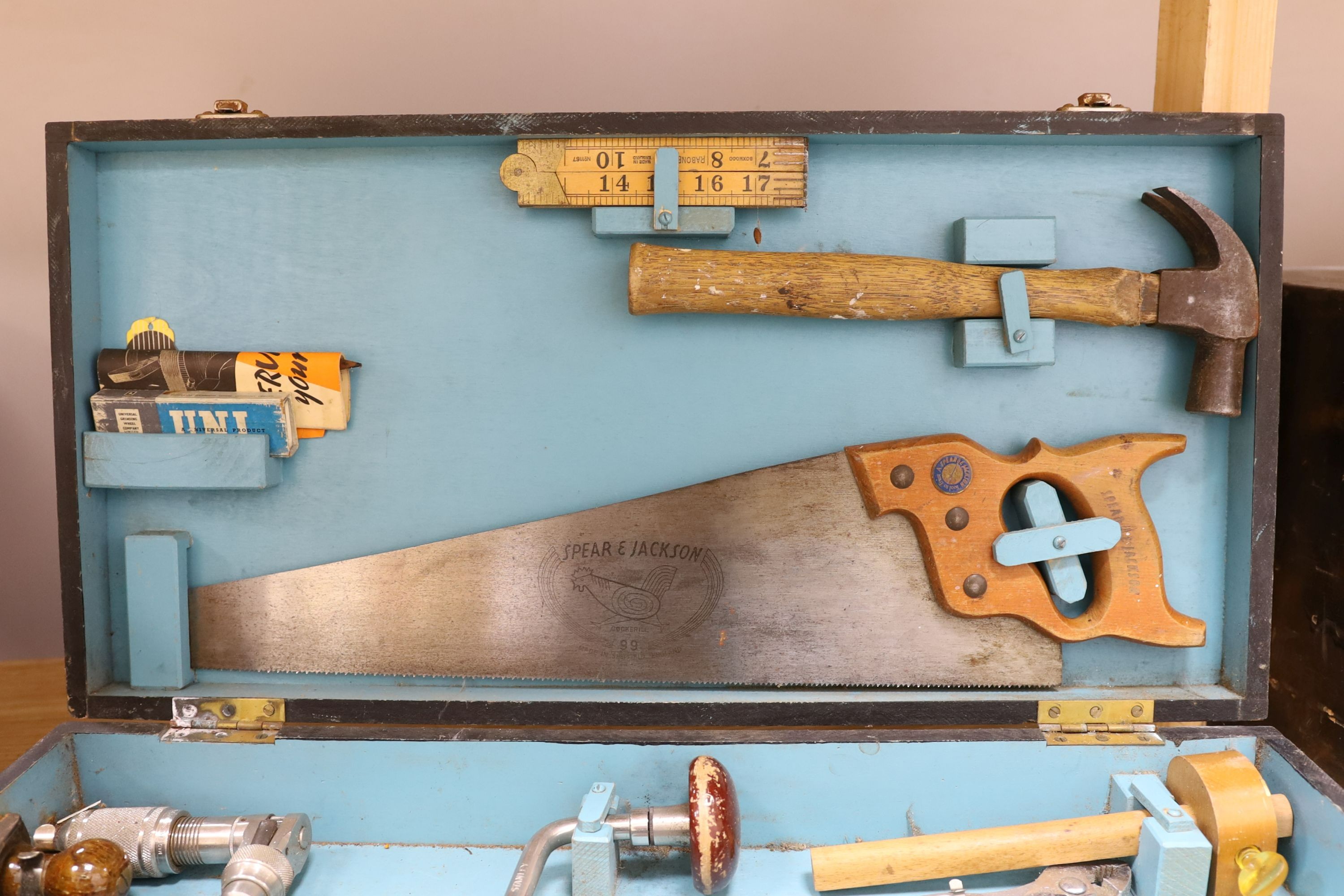 A mid 20th century Stanley carpenter's set
